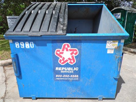 06K subscribers Subscribe 43K views 7 years ago When you have a large project, sometimes the toughest decision is what size <b>dumpster</b> to rent. . Republic services dumpster rental